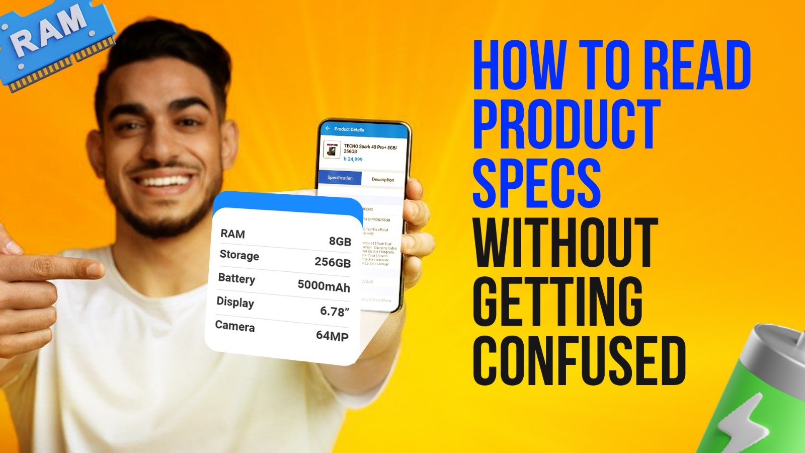 How to Read Tech Specs Before Buying Devices